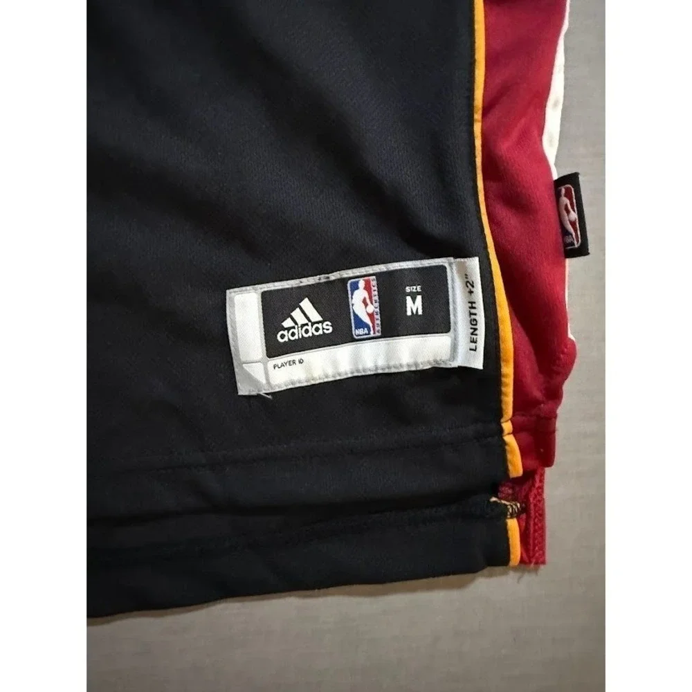 Adidas Miami Heat Basketball Bosh #1 Jersey Black NBA Size M Boys Sleeveless